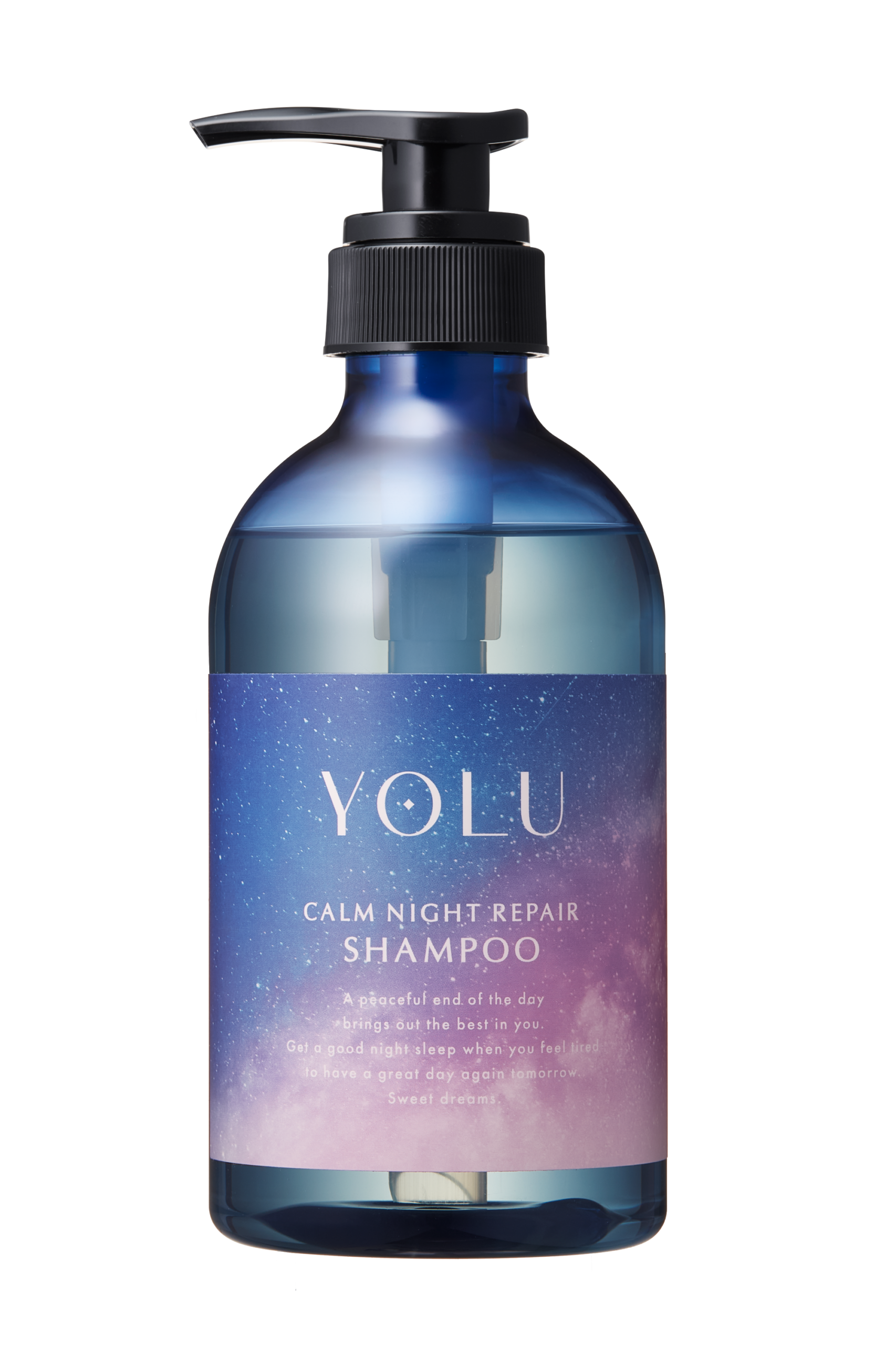 YOLU カームナイトリペア シャンプーのボトル