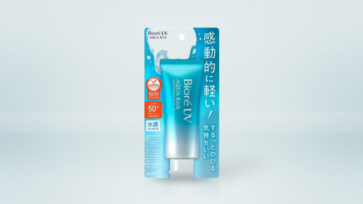 ビオレUV アクアリッチ ウォータリーエッセンスの商品ビジュアル