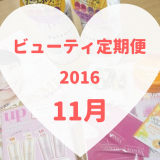 ビューティ定期便11月