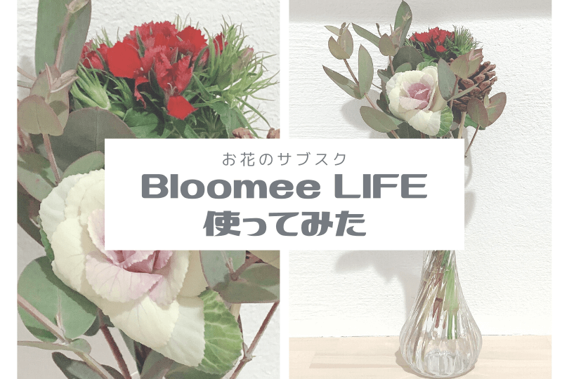 お花のサブスク ブルーミーライフを使ってみた 口コミ評判 可愛くなりたい コスメレビュー 成分解析ブログ