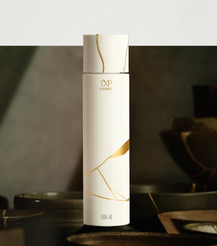 SK-II LXP 金継ぎシリーズ(エッセンス・セラム・クリーム・アイクリーム)のラインナップ