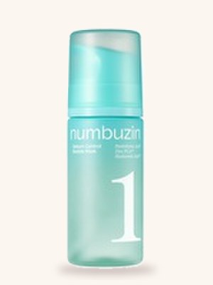 numbuzin 1番 水分ブースター時短バブルパック（公式画像）